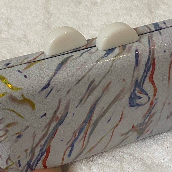 Sondra Roberts Paint Splash Clutch - Picture 5 of 8